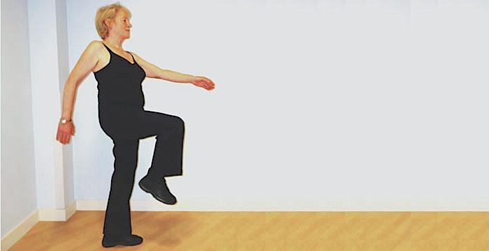 person showing walking movement